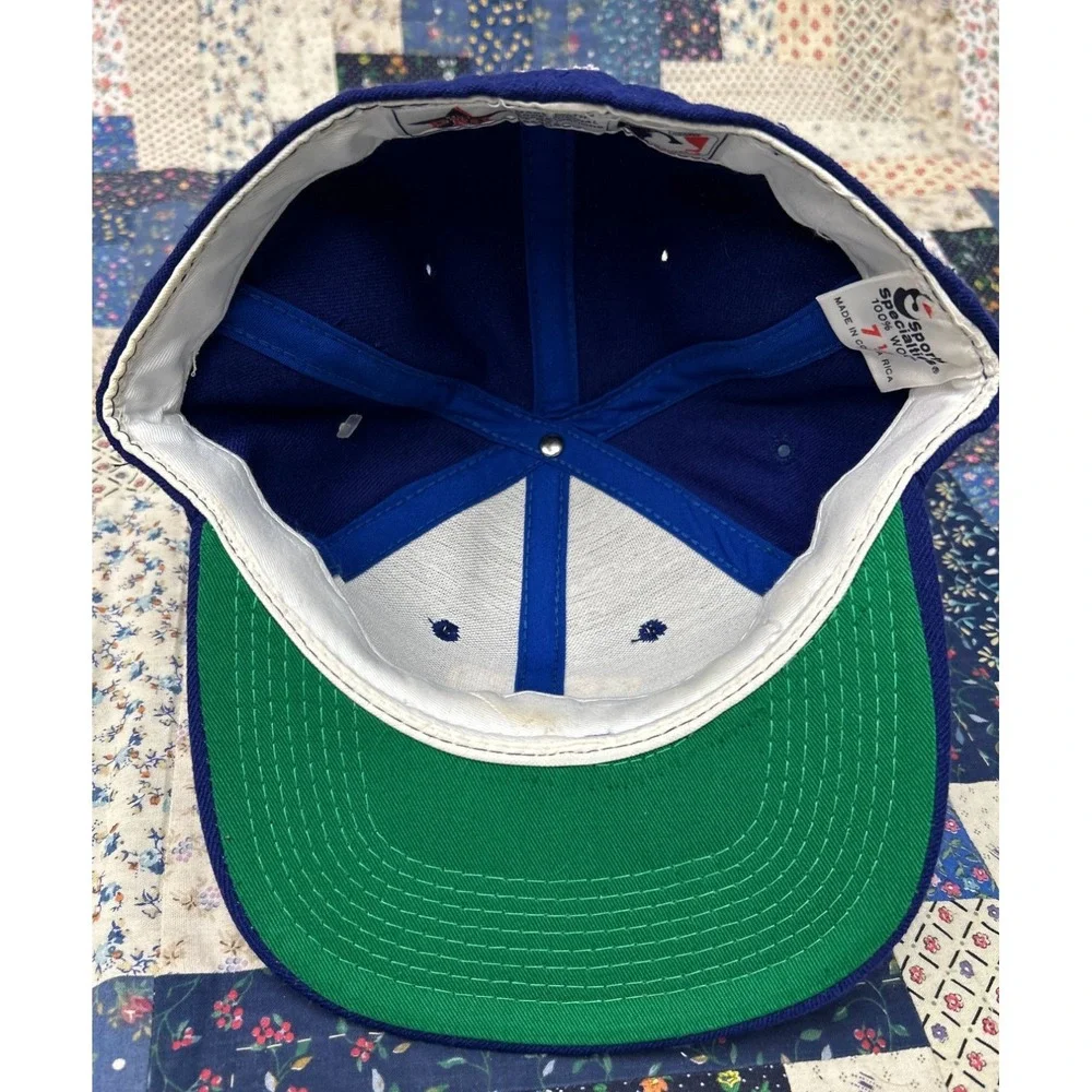 Vintage SPORTS SPECIALTIES MLB Milwaukee Brewers WOOL MLB fitted hat Size 7 1/4